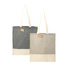 Split Recycled 150ml Cotton Twill Convention Tote - Custom Promotional Product