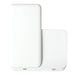 Axis 3 in 1 Wireless Charger - A white 3 in 1 wireless charger with a sleek, minimalist design and a logo on its surface.