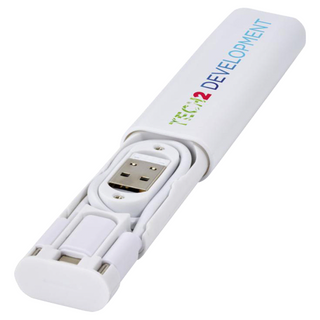 Whiz Recycled Plastic Modular Charging Cable - Custom Promotional Product