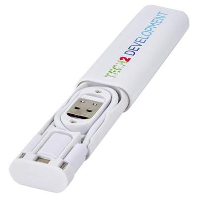 Whiz Recycled Plastic Modular Charging Cable - Custom Promotional Product