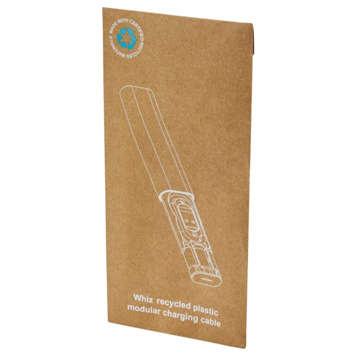 Whiz Recycled Plastic Modular Charging Cable - Custom Promotional Product