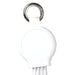 6-in-1 Multi Charging Cable - A white 6-in-1 multi charging cable with a keyring attachment. The cable features multiple connectors for various devices.