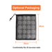 Lacrosse Ball - A mesh bag designed for storage, featuring a black colour and capacity for 20 lacrosse balls.