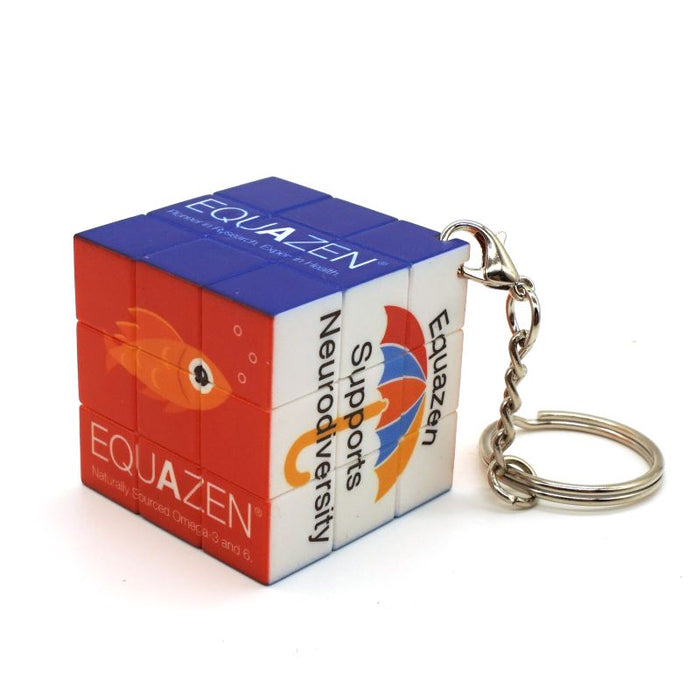 Puzzle Cube 3x3 Keyring - Custom Promotional Product