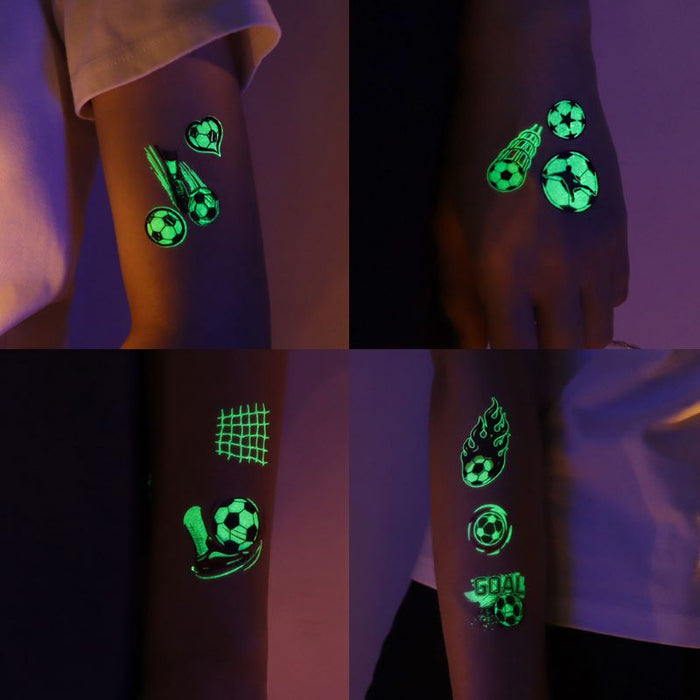 Temporary Tattoo Glow in the Dark - 51 x 51 mm - Custom Promotional Product
