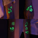 Temporary Tattoo Glow in the Dark - 51 x 51 mm - Custom Promotional Product