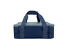 Sachi Insulated 'Cook & Carry' Bag - A navy insulated bag with two sturdy handles, designed for carrying food or drinks. Features a zip closure.