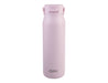 Oasis Sorrento 900ml Vacuum Sipper Bottle - A drink bottle in soft pink with a sleek design and a logo at the bottom. It features a secure lid.