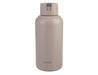 Oasis Moda 1.5L Vacuum Bottle - A drink bottle in a light beige colour with a secure cap and a logo on the side.