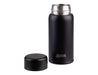 Oasis 150ml Insulated "Mini Mini" Drink Bottle - A drink bottle in matte black with a stainless steel interior and removable lid, featuring a logo.