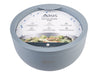 Oasis 2.8L Double Wall Salad Bowl - A salad bowl in soft blue with a double wall design and a logo on the front, featuring a fitted lid.