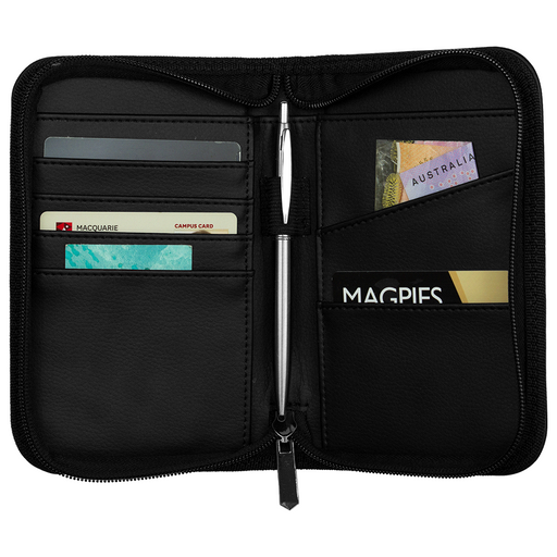 Recycled Travel Wallet w/ RFID Blocking - Custom Promotional Product