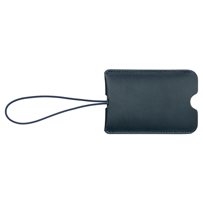 Pull-Apart Leather Luggage Tag - Custom Promotional Product