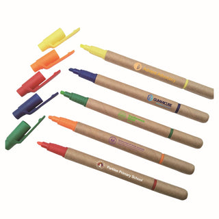 Paper Tube Highlighter - Custom Promotional Product