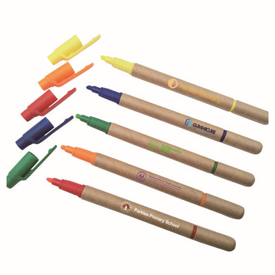 Paper Tube Highlighter - Custom Promotional Product