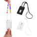 ABS Retractable Card Holder with Lanyard - Custom Promotional Product