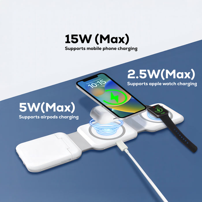 Magnetic Dual Wireless Charging Kit - Custom Promotional Product