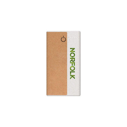 Norfolk 15W Wireless Eco Power Bank - 10,000 Mah - Custom Promotional Product