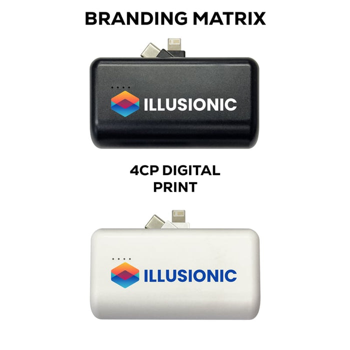 Genoa Capsule Power Bank Stand - 4500 mAh - Custom Promotional Product