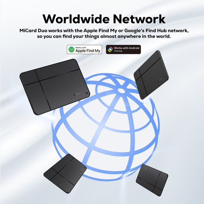 MiCard Duo Global Tracking Tag - Custom Promotional Product
