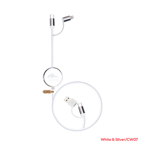 Pavia 60W Fast Charge and Data Sync LED Cable - Custom Promotional Product