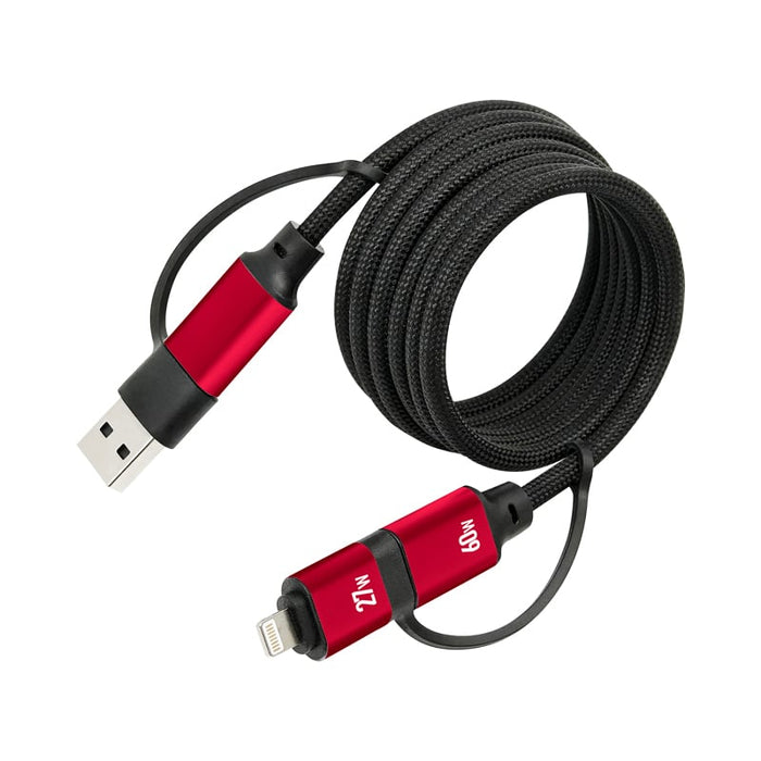 Brescia Mag-Coiling (60W) Fast Charging Data Cable - Custom Promotional Product