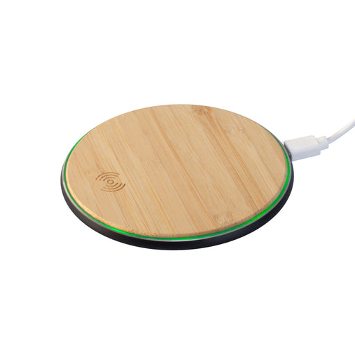 Danby Pro 15W Fast Bamboo Wireless Charger - Custom Promotional Product