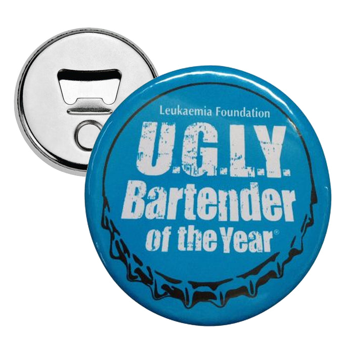 Button Badge Fridge Magnet Bottle Opener - Custom Promotional Product