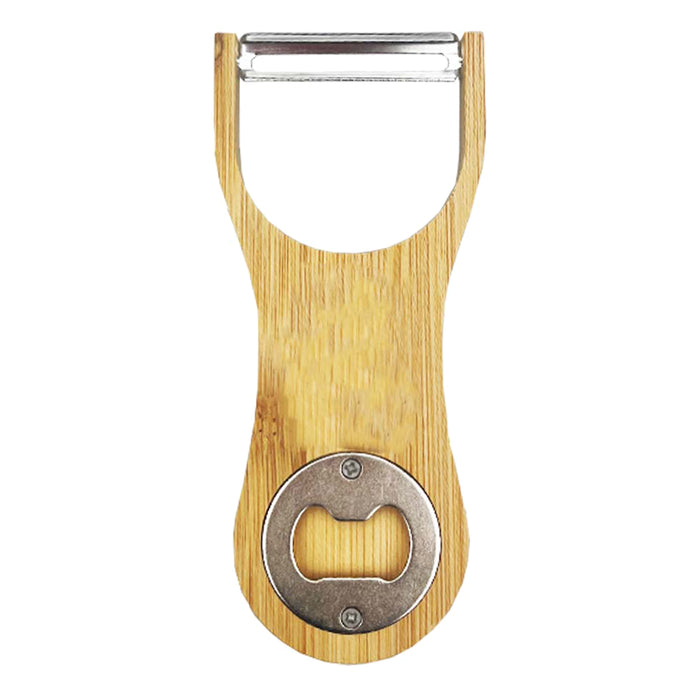 Orisha Bamboo Peeler Bottle Opener - Custom Promotional Product