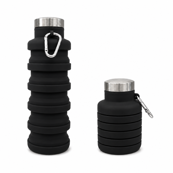 500ml Silicone Collapsible Water Bottle