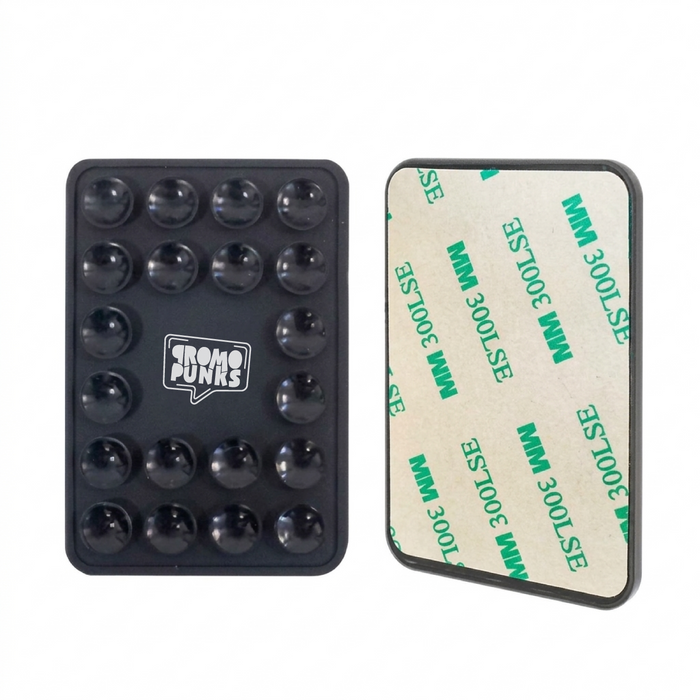 Silicone Suction Phone Holder with Adhesive Backing