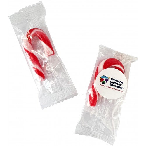4g Candy Canes 5cm - Custom Promotional Product