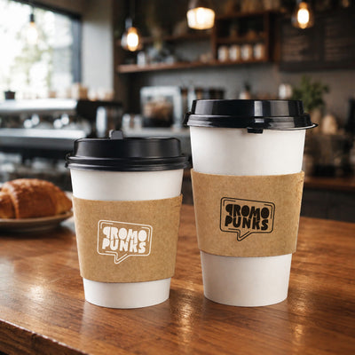 Kraft Coffee Cup Sleeves