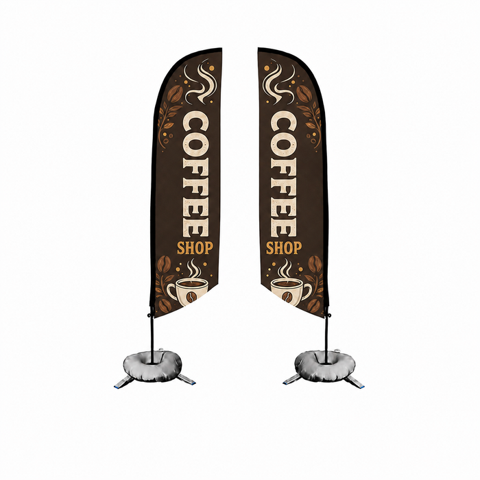 Custom 2.5m Feather Flags