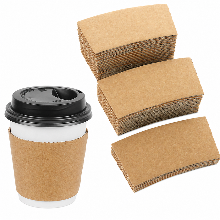Kraft Coffee Cup Sleeves