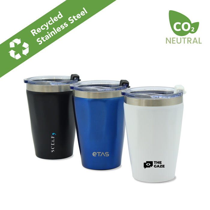 Recycled Stainless Steel 330ml Tumbler - Custom Promotional Product