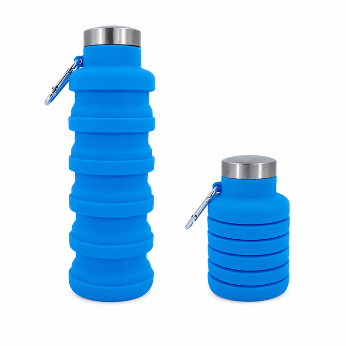 500ml Silicone Collapsible Water Bottle