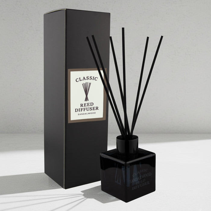 Classic Reed Diffuser – 50ml Square - Custom Promotional Product