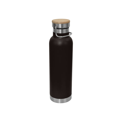 Valley 650ml Vacuum Bamboo Lid Bottle - Custom Promotional Product
