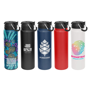 Memphis 800ml Vacuum Combo Lid Bottle - Custom Promotional Product
