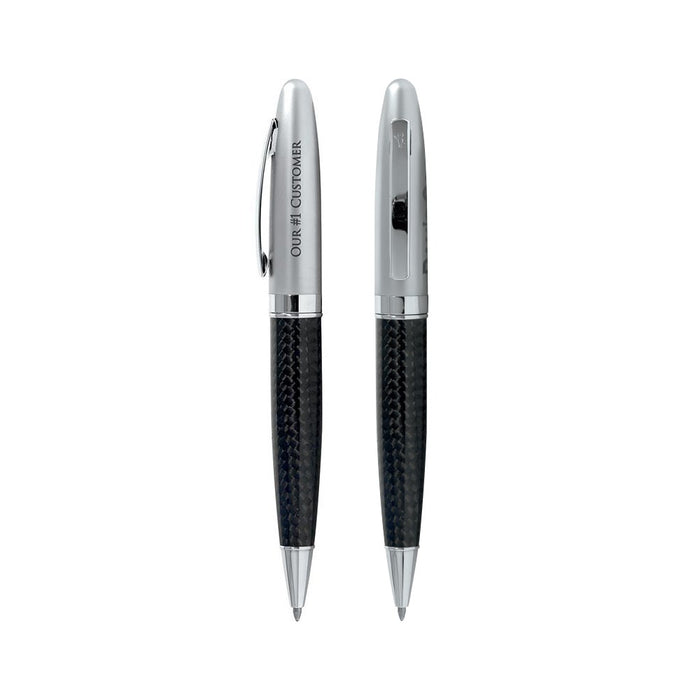 Bic Carbon Fibre Twist Pen - Custom Promotional Product