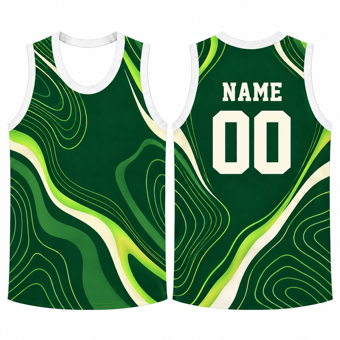 Custom Sports Singlet – Personalised Name & Number