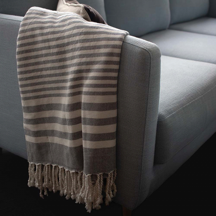 Hilana Upcycled Fethiye Throw Blanket - Custom Promotional Product