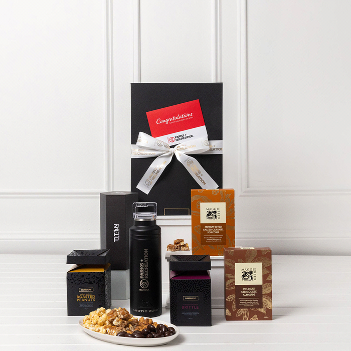 The Sweet Indulgence and Hydration Gift Pack - Custom Promotional Product