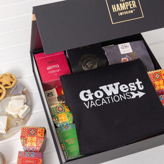 Xmas Indulgence Branded Gift Pack - Custom Promotional Product