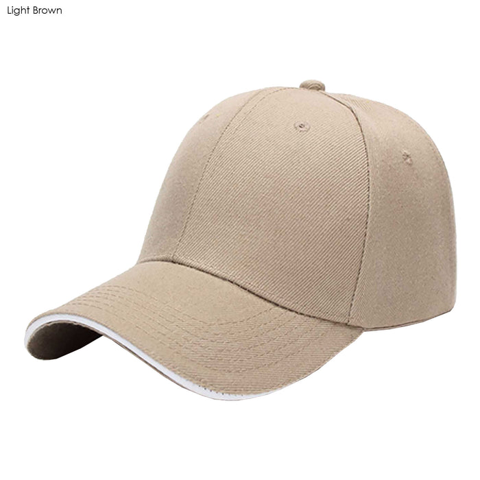 Eumo 6 Panel Heavy Acrylic Sandwich Cap - Custom Promotional Product