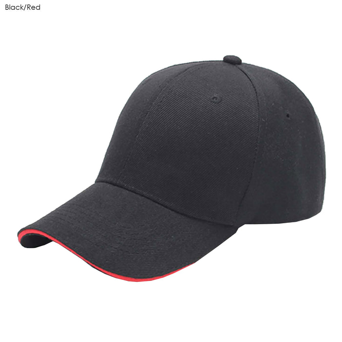Eumo 6 Panel Heavy Acrylic Sandwich Cap - Custom Promotional Product