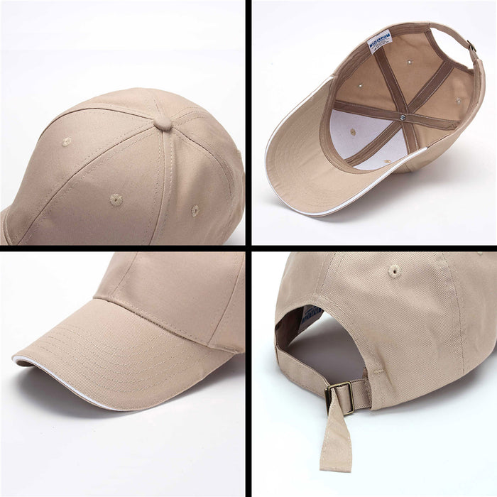 Chicago 6 Panel Kid Cotton Sandwich Cap - Custom Promotional Product