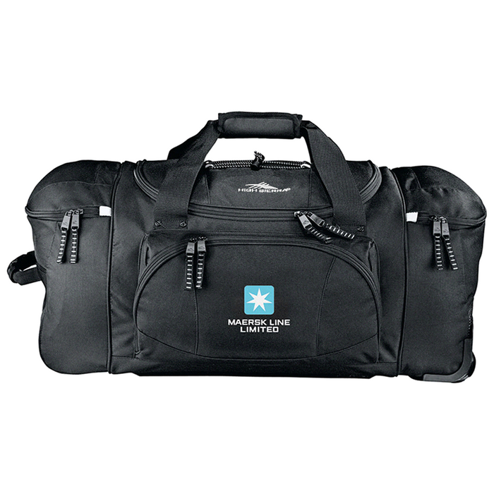 High Sierra 26" 66L Wheeled Duffel Bag - Custom Promotional Product