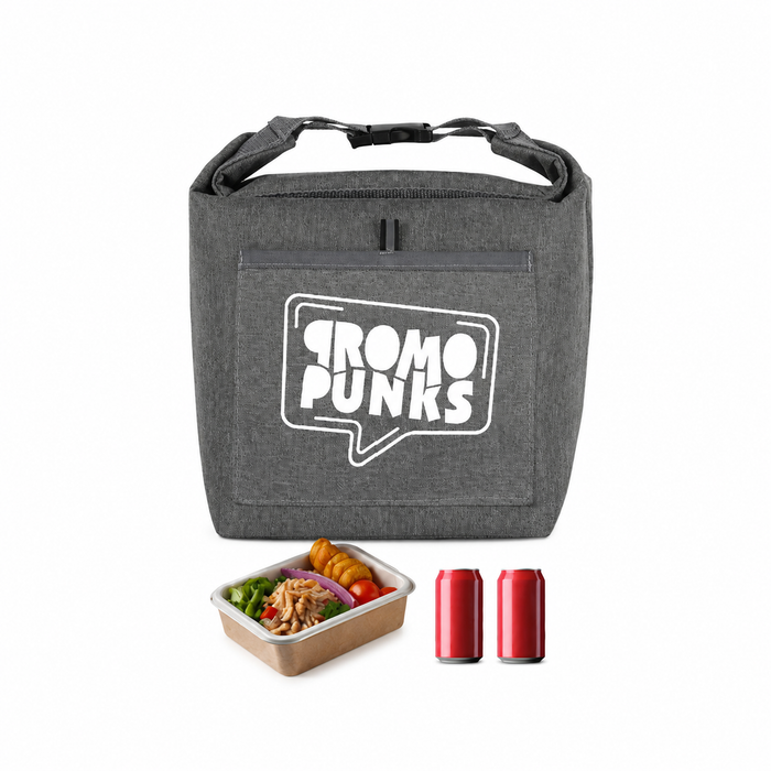 Bellevue Heathered Polyester Insulated Lunch Tote